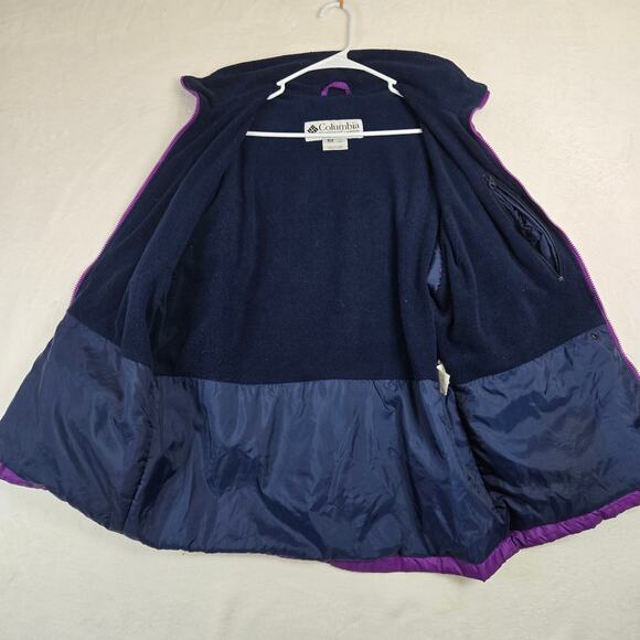 Vintage Columbia Coat Womens Medium Purple Nylon Ski Jacket 0718 - Picture 6 of 10